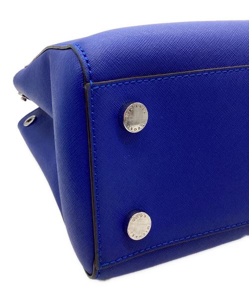 MICHAEL KORS（マイケル・コース）MICHAEL KORS (マイケルコース) 2WAYショルダーバッグ ブルーの古着・服飾アイテム