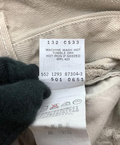 LEVI'S（リーバイス）LEVI'S (リーバイス) デニムパンツ ベージュ サイズ:W34L34 未使用品の古着・服飾アイテム