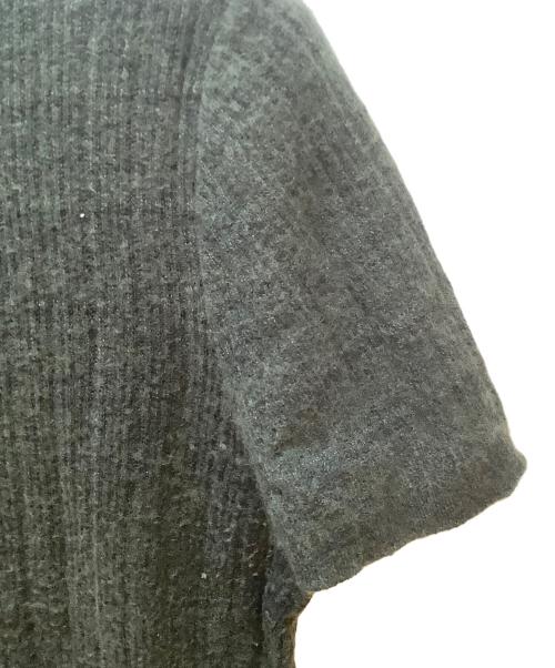 CHANEL（シャネル）CHANEL (シャネル) ヘンリーネック半袖ニット グリーン サイズ:46の古着・服飾アイテム