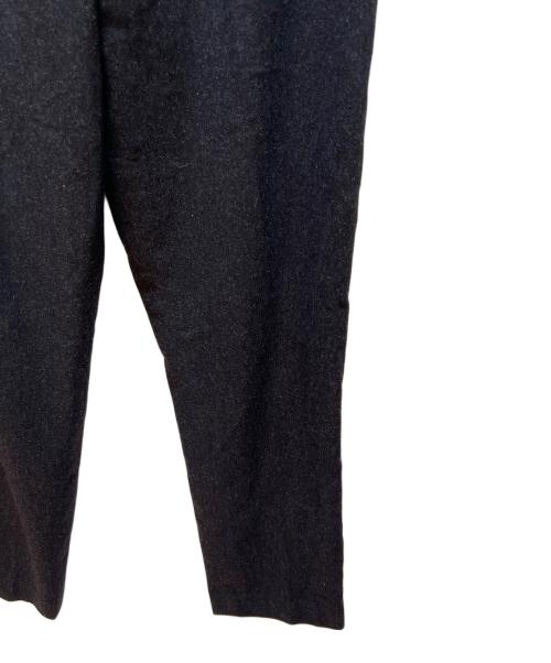 CHANEL（シャネル）CHANEL (シャネル) ウールパンツ ブラック サイズ:42の古着・服飾アイテム