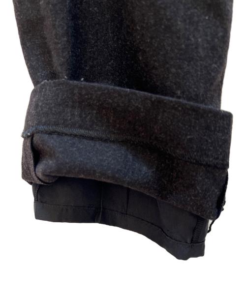 CHANEL（シャネル）CHANEL (シャネル) ウールパンツ ブラック サイズ:42の古着・服飾アイテム