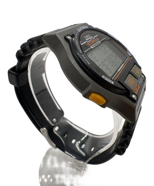 TIMEX（タイメックス）TIMEX (タイメックス) デジタルウォッチ ブラック×オレンジの古着・服飾アイテム