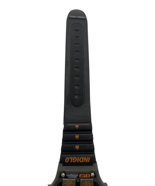 TIMEX（タイメックス）TIMEX (タイメックス) デジタルウォッチ ブラック×オレンジの古着・服飾アイテム