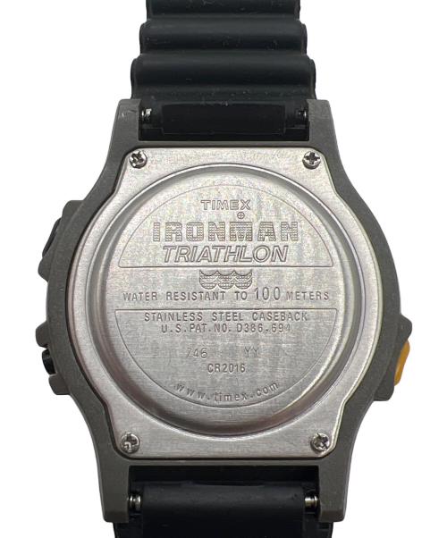 TIMEX（タイメックス）TIMEX (タイメックス) デジタルウォッチ ブラック×オレンジの古着・服飾アイテム
