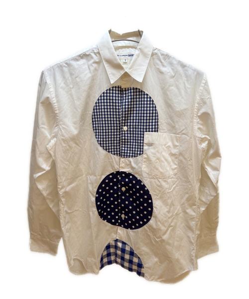 COMME des GARCONS SHIRT（コムデギャルソンシャツ）COMME des GARCONS SHIRT (コムデギャルソンシャツ) 長袖シャツ ホワイト サイズ:xsの古着・服飾アイテム