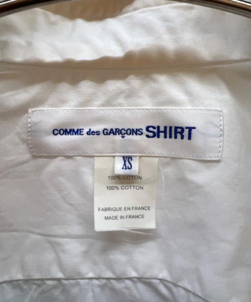 COMME des GARCONS SHIRT（コムデギャルソンシャツ）COMME des GARCONS SHIRT (コムデギャルソンシャツ) 長袖シャツ ホワイト サイズ:xsの古着・服飾アイテム