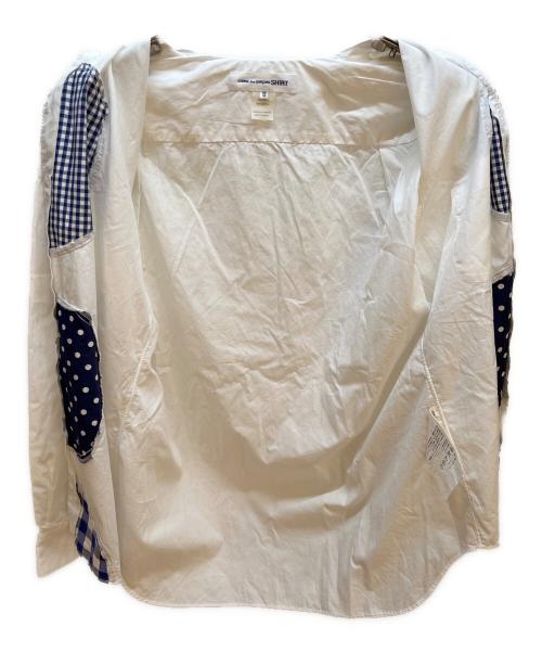 COMME des GARCONS SHIRT（コムデギャルソンシャツ）COMME des GARCONS SHIRT (コムデギャルソンシャツ) 長袖シャツ ホワイト サイズ:xsの古着・服飾アイテム