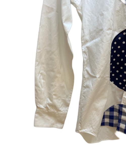 COMME des GARCONS SHIRT（コムデギャルソンシャツ）COMME des GARCONS SHIRT (コムデギャルソンシャツ) 長袖シャツ ホワイト サイズ:xsの古着・服飾アイテム