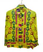 GUCCIグッチ）の古着「長袖シャツ」｜黄緑