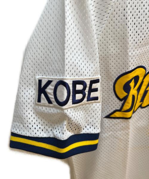 ORIX・BlueWave（オリックス・ブルーウェーブ）ORIX・BlueWave (オリックス・ブルーウェーブ) レプリカユニフォーム ホワイト×ネイビー サイズ:Fの古着・服飾アイテム