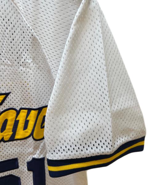 ORIX・BlueWave（オリックス・ブルーウェーブ）ORIX・BlueWave (オリックス・ブルーウェーブ) レプリカユニフォーム ホワイト×ネイビー サイズ:Fの古着・服飾アイテム