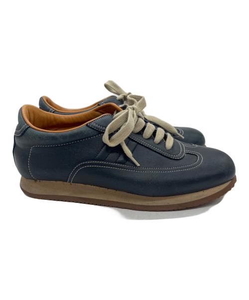 HERMES（エルメス）HERMES (エルメス) ローカットスニーカー グリーン サイズ:411/2の古着・服飾アイテム