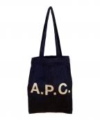 A.P.C.アーペーセー）の古着「トートバッグ」｜ネイビー