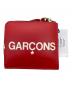 COMME des GARCONS (コムデギャルソン) L字ファスナー財布 レッド 未使用品：12000円