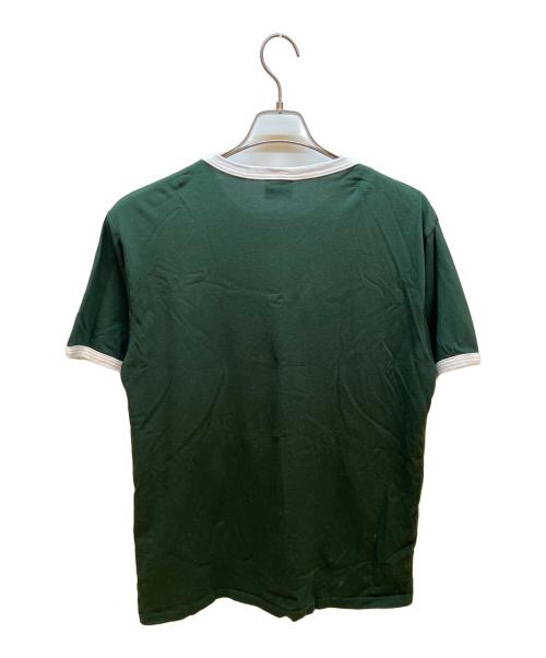 BoTT（ボット）BoTT (ボット) プリントTシャツ グリーン×ホワイト サイズ:XLの古着・服飾アイテム