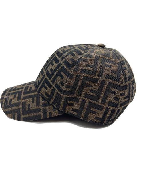 FENDI FRGMNT ポケモン（フェンディ）FENDI FRGMNT ポケモン (フェンディ) キャップ ブラウンの古着・服飾アイテム
