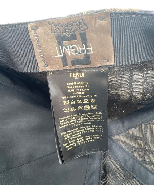 FENDI FRGMNT ポケモン（フェンディ）FENDI FRGMNT ポケモン (フェンディ) キャップ ブラウンの古着・服飾アイテム