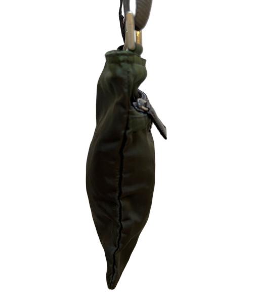 PRADA（プラダ）PRADA (プラダ) ミニショルダーバッグ カーキの古着・服飾アイテム