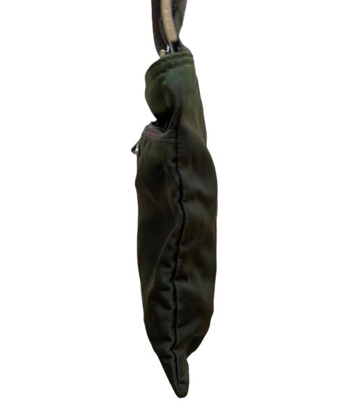 PRADA（プラダ）PRADA (プラダ) ミニショルダーバッグ カーキの古着・服飾アイテム