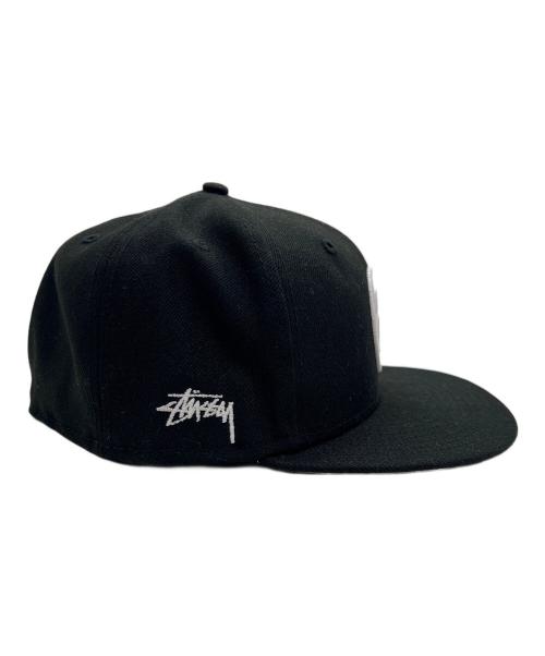 New Era（ニューエラ）New Era (ニューエラ) stussy (ステューシー) キャップ ブラックの古着・服飾アイテム