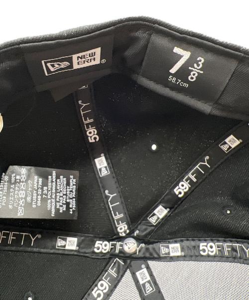 New Era（ニューエラ）New Era (ニューエラ) stussy (ステューシー) キャップ ブラックの古着・服飾アイテム