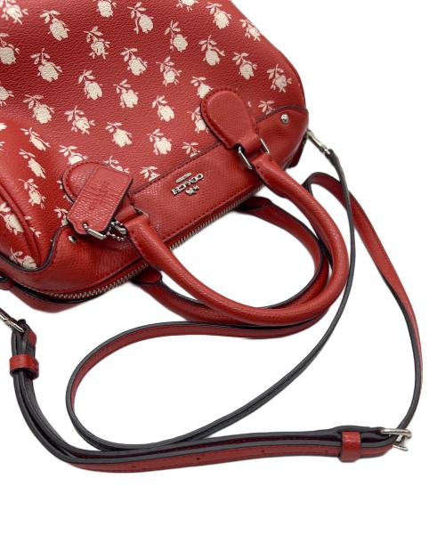 COACH（コーチ）COACH (コーチ) 2WAYショルダーバッグ レッドの古着・服飾アイテム