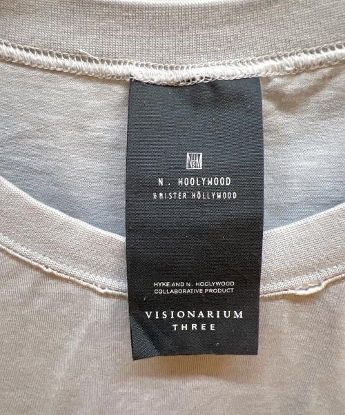 N.HOOLYWOOD（エヌ ハリウッド）N.HOOLYWOOD (エヌ ハリウッド) HYKE (ハイク) VISIONARIUM THREE (ビジョナリウムスリー) 半袖カットソー グレー サイズ:Fの古着・服飾アイテム