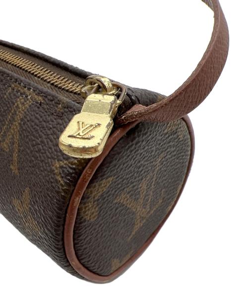 LOUIS VUITTON（ルイ ヴィトン）LOUIS VUITTON (ルイ ヴィトン) パピオン付属ポーチ ブラウンの古着・服飾アイテム