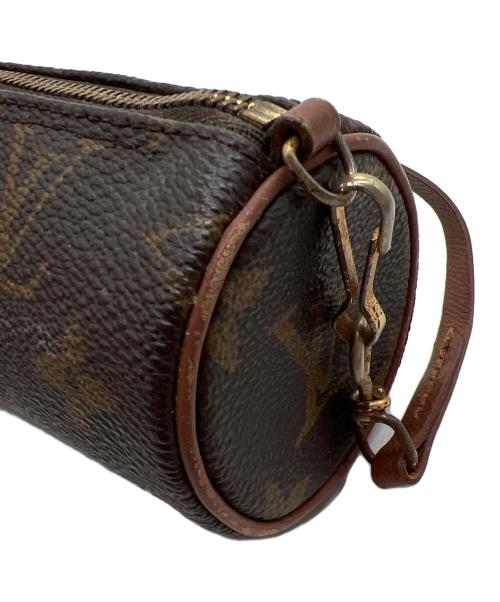 LOUIS VUITTON（ルイ ヴィトン）LOUIS VUITTON (ルイ ヴィトン) パピオン付属ポーチ ブラウンの古着・服飾アイテム