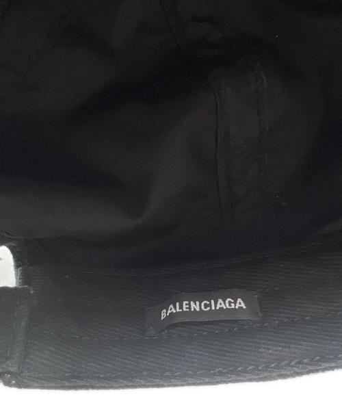 BALENCIAGA（バレンシアガ）BALENCIAGA (バレンシアガ) キャップ ブラックの古着・服飾アイテム