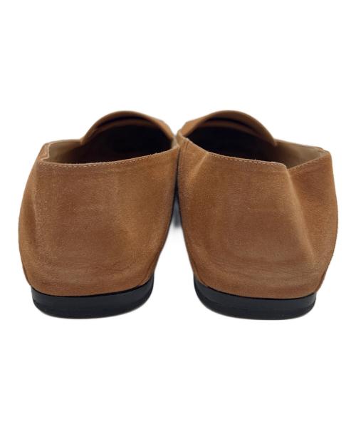 sergio rossi（セルジオロッシ）sergio rossi (セルジオロッシ) スリッポン キャメル サイズ:23.5の古着・服飾アイテム