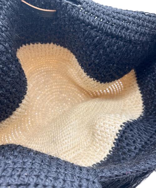 MARNI（マルニ）MARNI (マルニ) カゴバッグ ベージュ×ブラックの古着・服飾アイテム