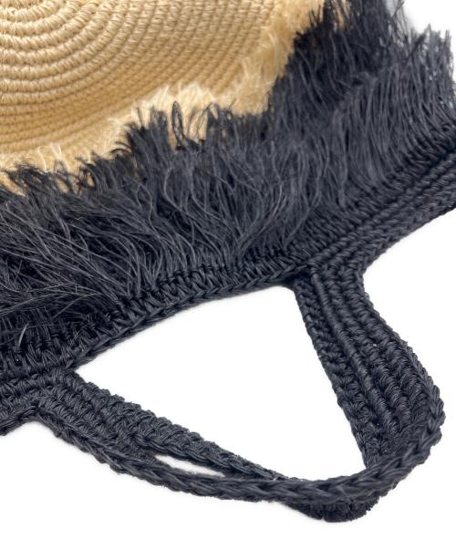 MARNI（マルニ）MARNI (マルニ) カゴバッグ ベージュ×ブラックの古着・服飾アイテム