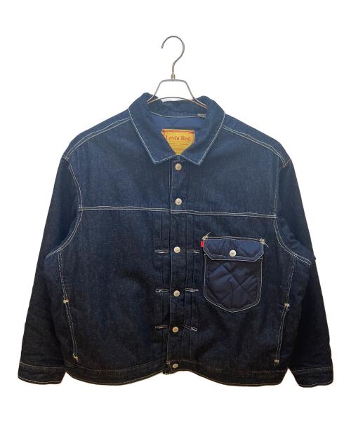 LEVI'S RED（リーバイス レッド）LEVI'S RED (リーバイス レッド) 中綿デニムジャケット インディゴ×ネイビー サイズ:XLの古着・服飾アイテム