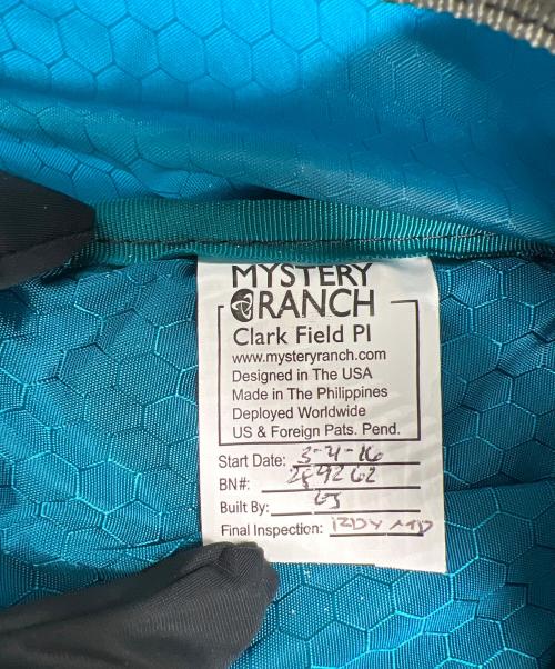 MYSTERY RANCH（ミステリーランチ）MYSTERY RANCH (ミステリーランチ) リュック ブルー×グレーの古着・服飾アイテム