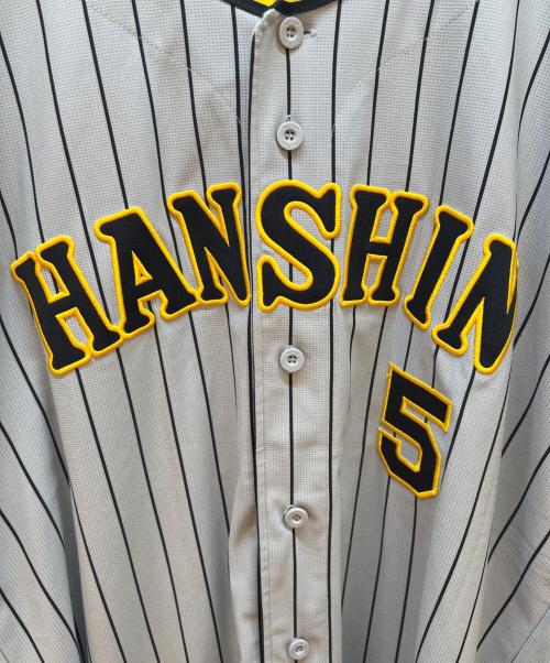 阪神タイガース（ハンシンタイガース）阪神タイガース (ハンシンタイガース) 公式レプリカユニフォーム グレー サイズ:不明の古着・服飾アイテム