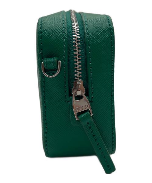 ECCO（エコー）ECCO (エコー) ミニショルダーバッグ グリーンの古着・服飾アイテム