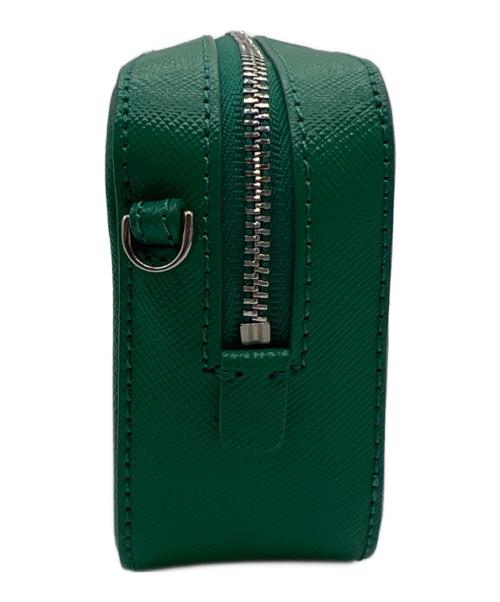 ECCO（エコー）ECCO (エコー) ミニショルダーバッグ グリーンの古着・服飾アイテム