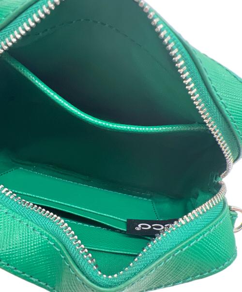 ECCO（エコー）ECCO (エコー) ミニショルダーバッグ グリーンの古着・服飾アイテム