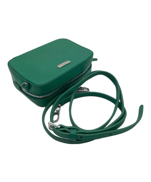 ECCO（エコー）ECCO (エコー) ミニショルダーバッグ グリーンの古着・服飾アイテム