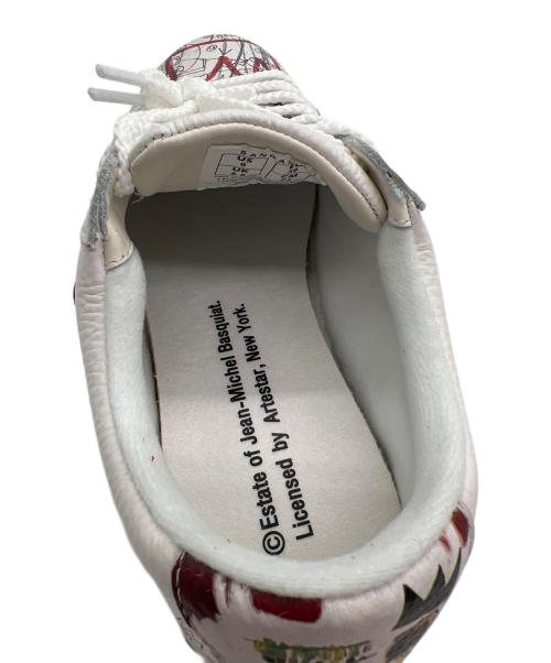 Sangacio（サンガッチョ）Sangacio (サンガッチョ) Jean-Michel Basquiat (ジャン ミシェル バスキア) ローカットスニーカー ホワイト サイズ:24の古着・服飾アイテム