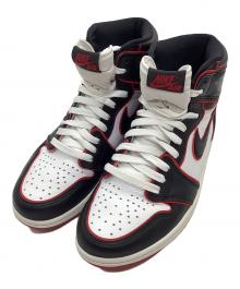 NIKE（ナイキ）の古着「AIR JORDAN1　RETRO HIGH OG “BLOODLINE”」｜ブラック×ホワイト×レッド