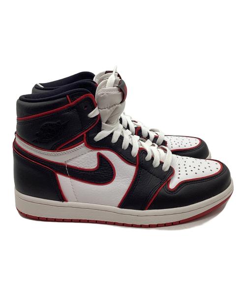 NIKE（ナイキ）NIKE (ナイキ) AIR JORDAN1　RETRO HIGH OG “BLOODLINE” ブラック×ホワイト×レッド サイズ:26cmの古着・服飾アイテム