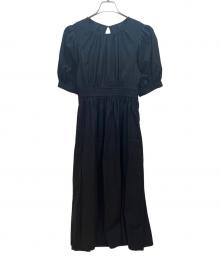 anuans（アニュアンス）の古着「半袖ワンピース」｜ブラック