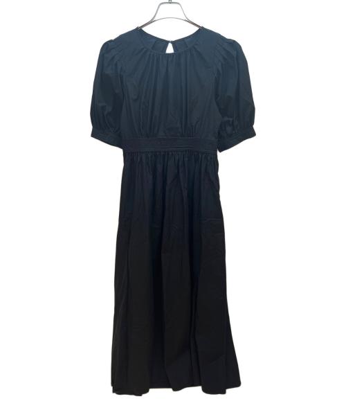 anuans（アニュアンス）anuans (アニュアンス) 半袖ワンピース ブラック サイズ:Sの古着・服飾アイテム