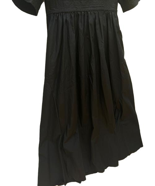 anuans（アニュアンス）anuans (アニュアンス) 半袖ワンピース ブラック サイズ:Sの古着・服飾アイテム