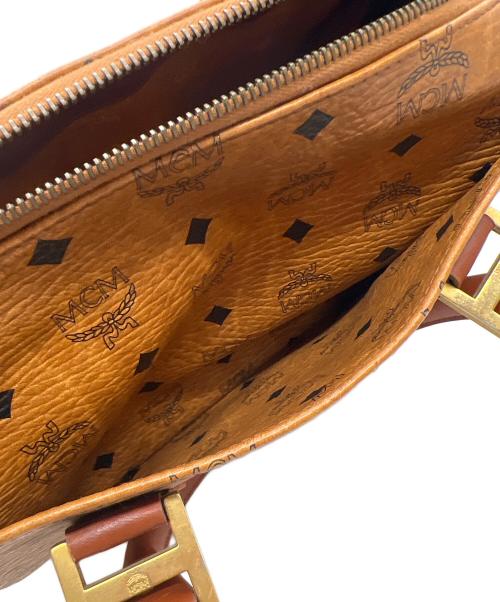 MCM（エムシーエム）MCM (エムシーエム) 2WAYバッグ ブラウンの古着・服飾アイテム