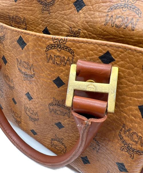 MCM（エムシーエム）MCM (エムシーエム) 2WAYバッグ ブラウンの古着・服飾アイテム