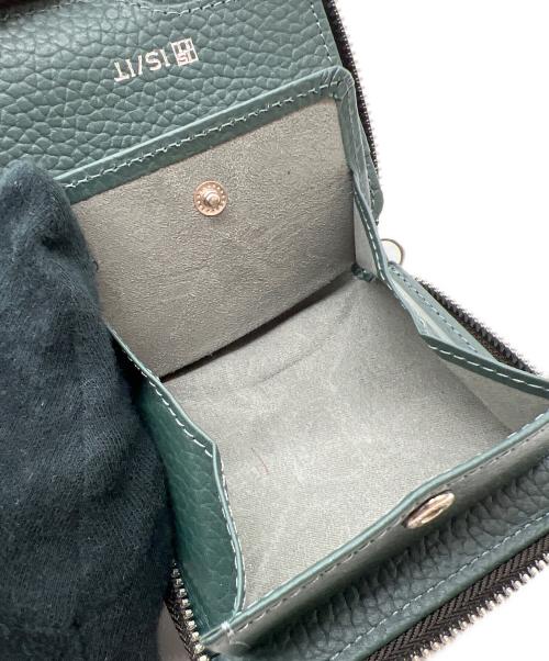 IKETEI（イケテイ）IKETEI (イケテイ) 2つ折り財布 グリーンの古着・服飾アイテム