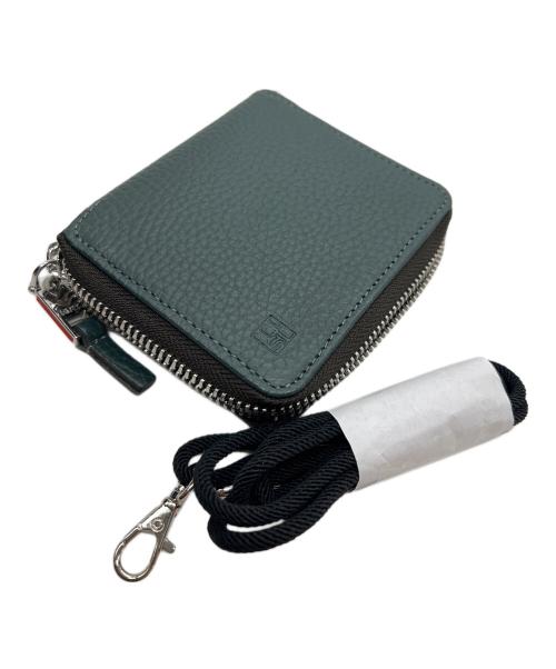 IKETEI（イケテイ）IKETEI (イケテイ) 2つ折り財布 グリーンの古着・服飾アイテム